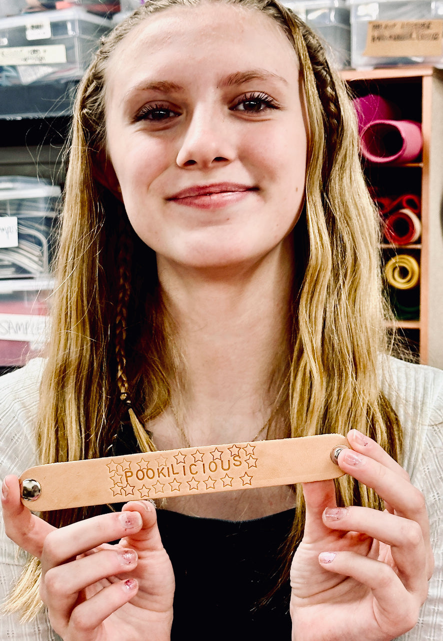 August 26, 2025 TEEN Leatherworking 2 Hour Class, 6 pm to 8 pm