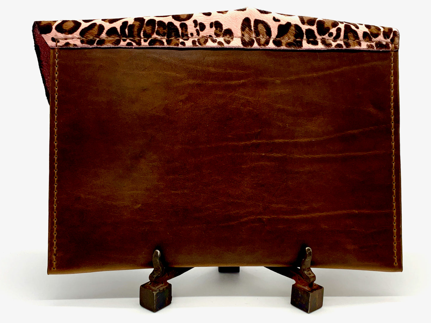 The Pink Leopard Clutch