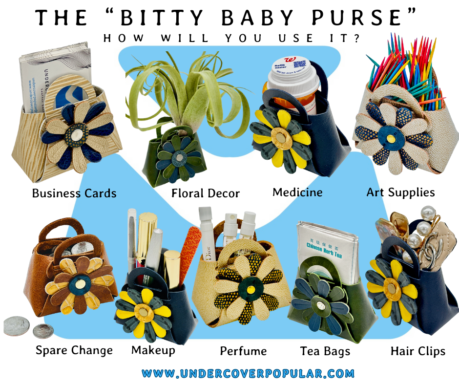"Bitty Baby Miniature Leather Purse"