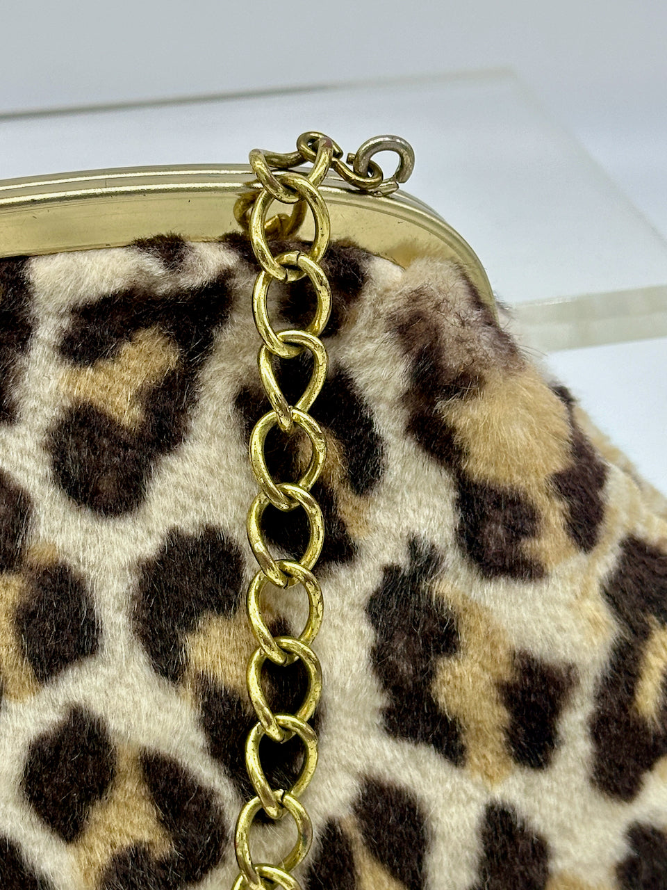 "A Dog Named Leopard Spot" Upcycled Vintage Handbag