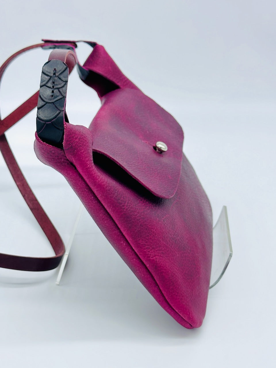 Burgundy Shabam Crossbody