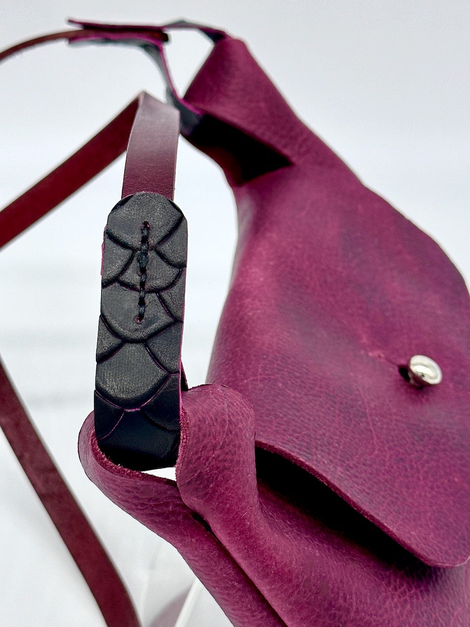 Burgundy Shabam Crossbody