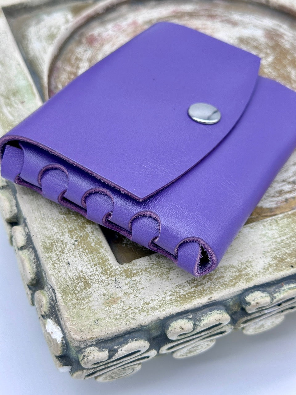 "The Cash Cache" Wallet in Purple