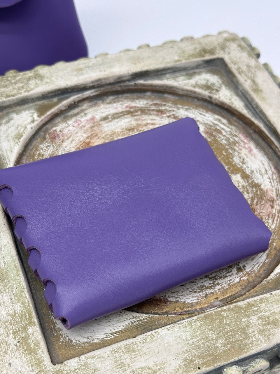 "The Cash Cache" Wallet in Purple