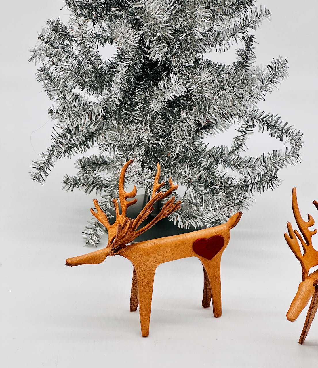 Elkhart Reindeer Leather Figurine