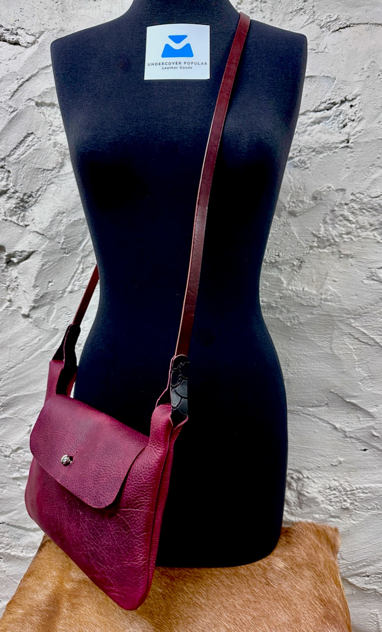 Burgundy Shabam Crossbody