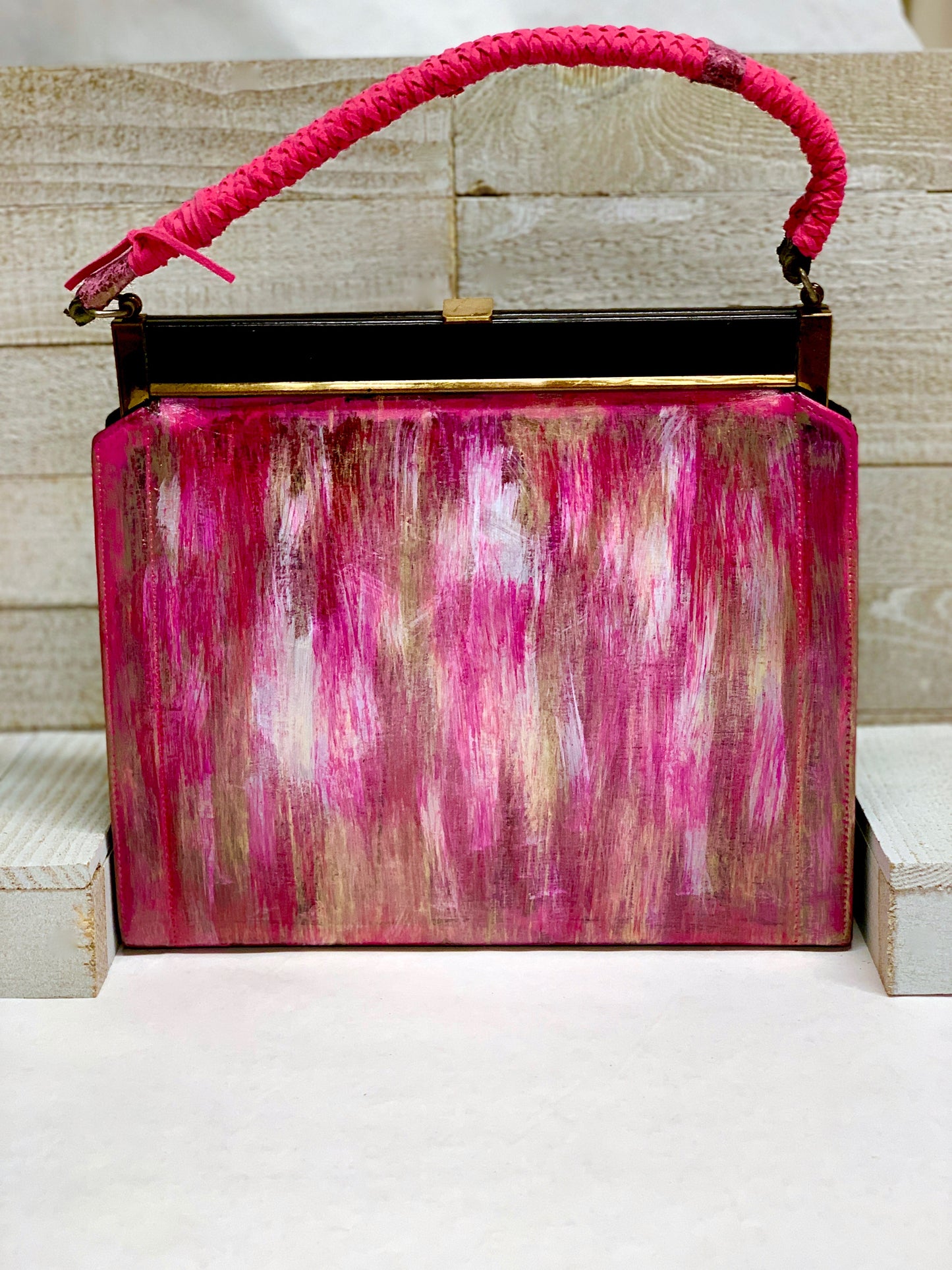 "Madison Avenue" Upcycled Vintage Purse