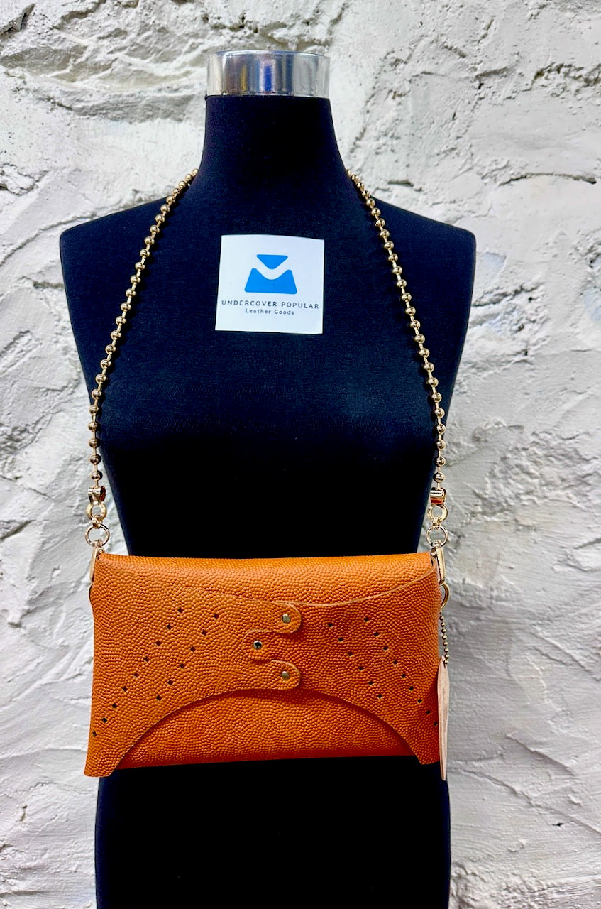 "The Wholey Chic!" Cross Body in Orange