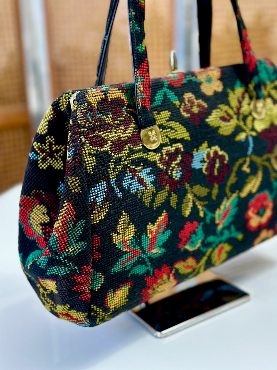 "The Hummingbird" Upcycled Vintage Purse