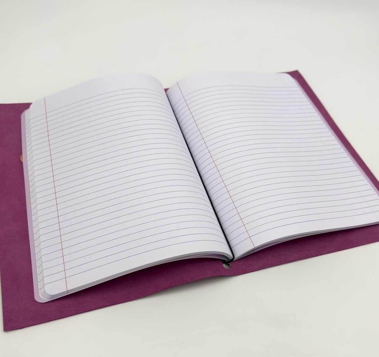 Pink Croco Print "Flowerhead Diva" Refillable Leather Journal