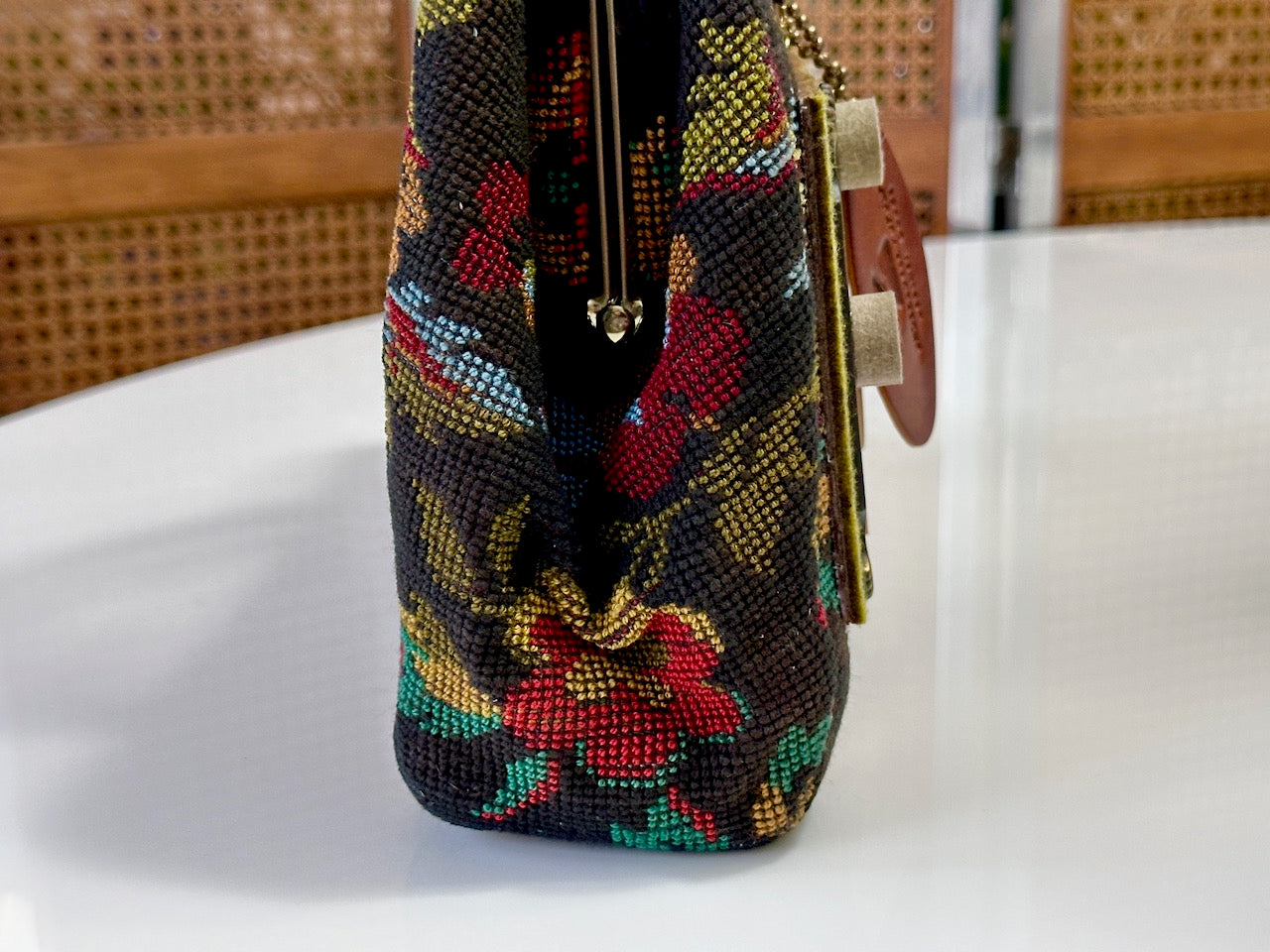"The Hummingbird" Upcycled Vintage Purse