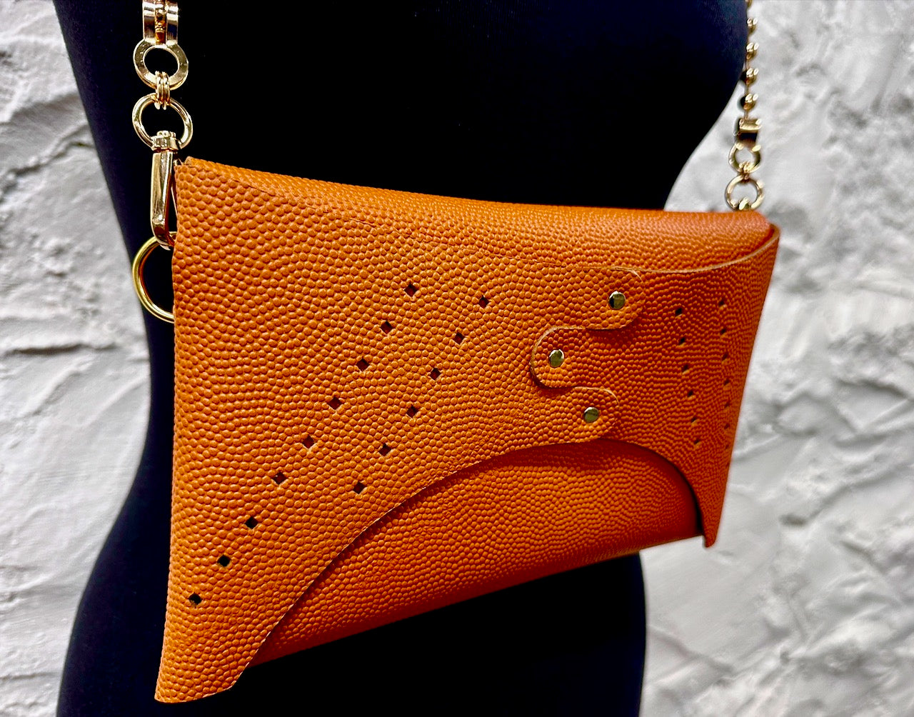 "The Wholey Chic!" Cross Body in Orange