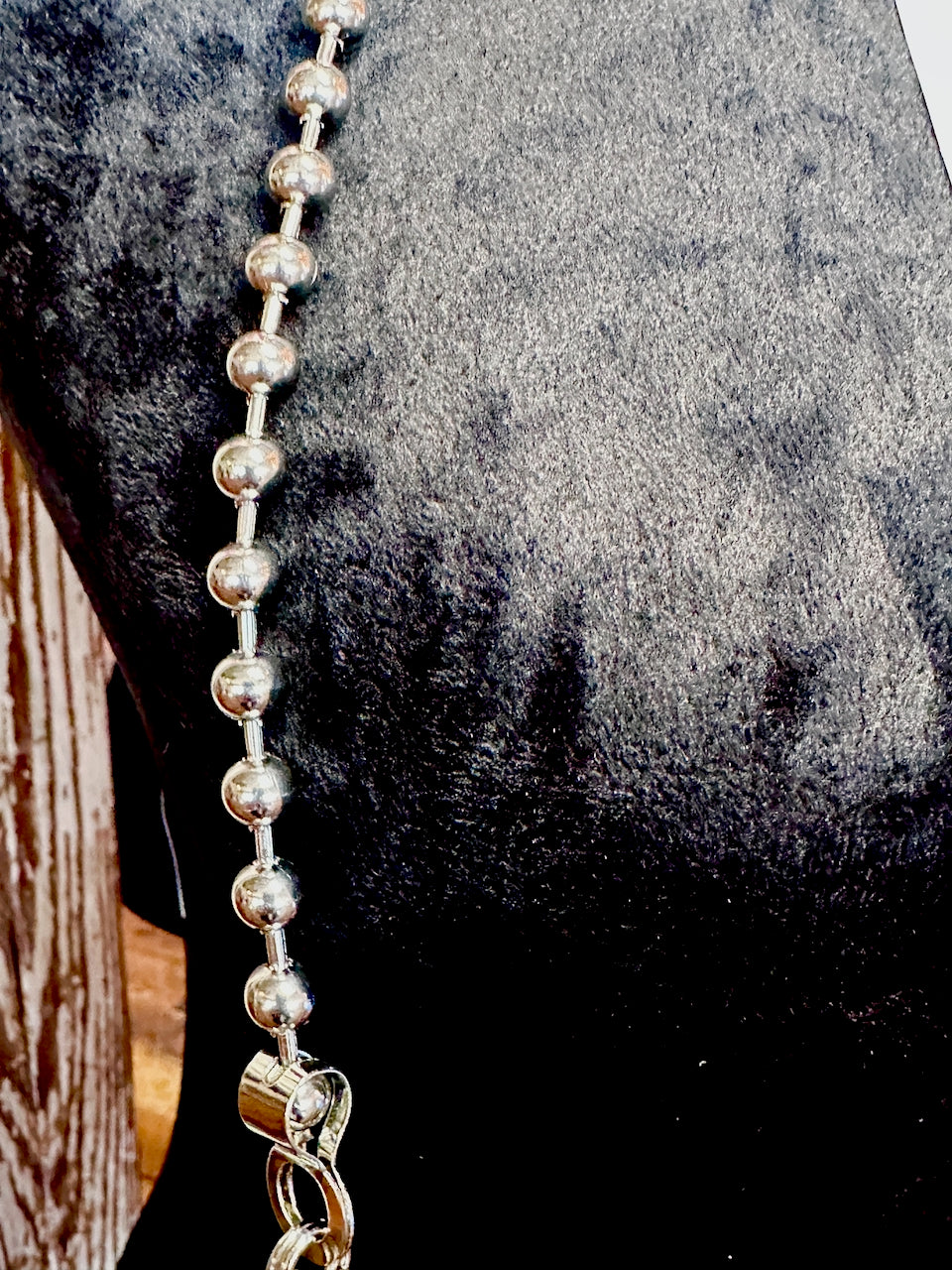 Bamber Vee Crossbody in Cognac and Gray